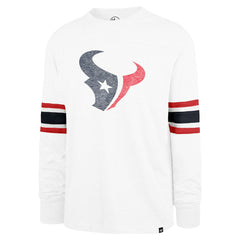 Houston Texans '47 Gridiron Premier Brex Long Sleeve T-Shirt White - 47 brand