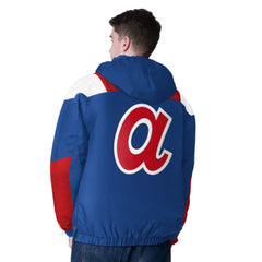 Atlanta Braves Starter Cooperstown Collection Charger Half-Zip Jacket discount