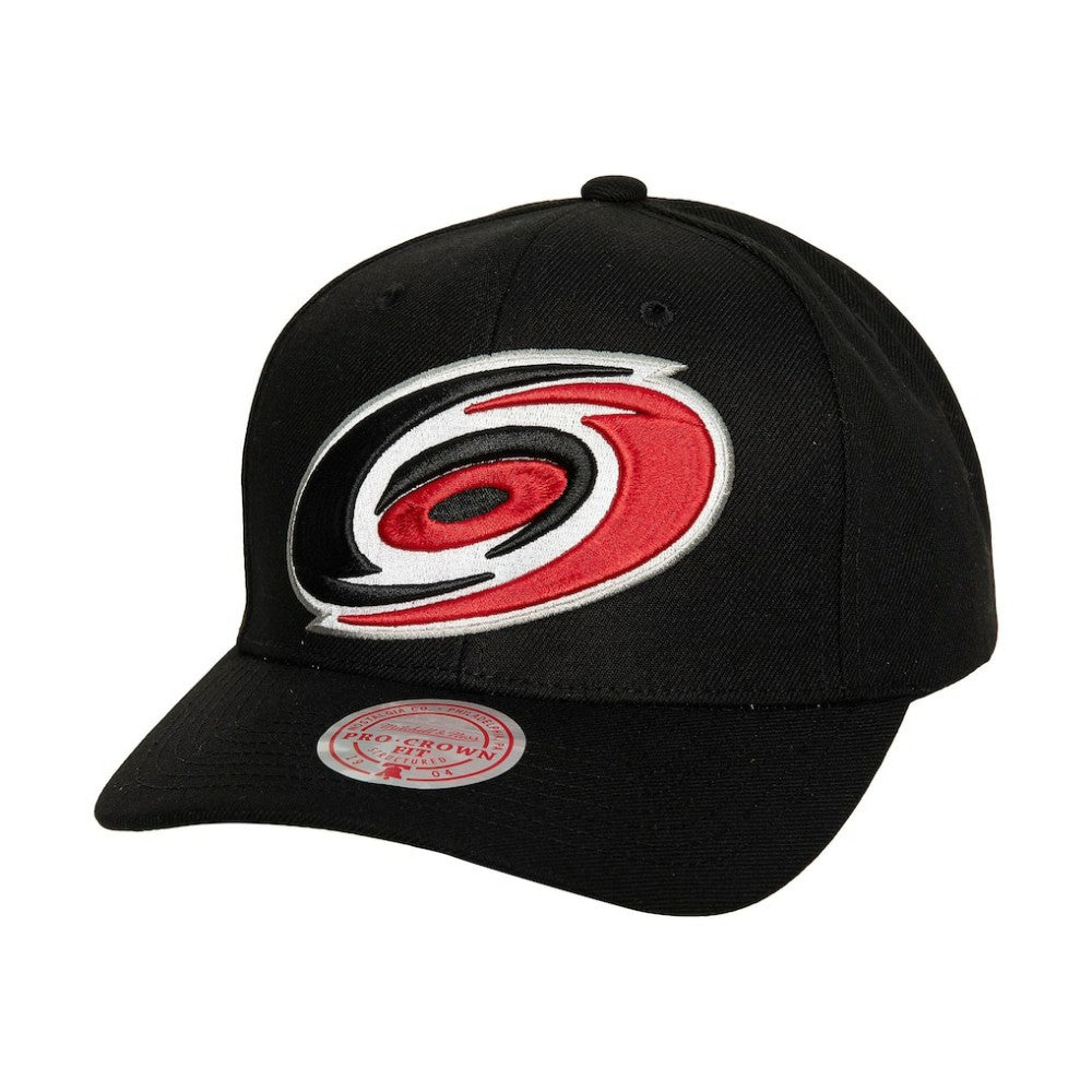 Carolina Hurricanes - Mitchell & Ness Core Team Ground Pro Adjustable Hat Black