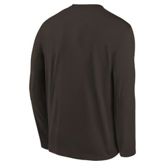 Cleveland Browns Preschool Legend Icon Long Sleeve T-Shirt Brown - Nike