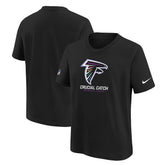 Atlanta Falcons Youth 2024 NFL Crucial Catch T-Shirt Black - Nike