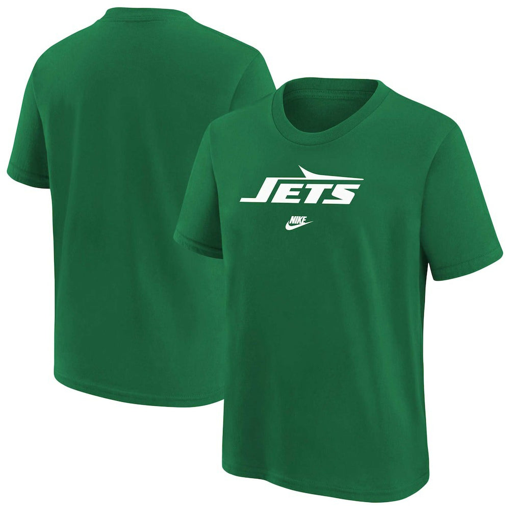 New York Jets Youth Rewind Essential T-Shirt Green - Nike