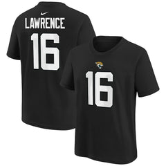 Trevor Lawrence Jacksonville Jaguars Youth Player Name & Number T-Shirt Black - Nike