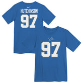 Aidan Hutchinson Detroit Lions Preschool Player Name & Number T-Shirt Blue - Nike