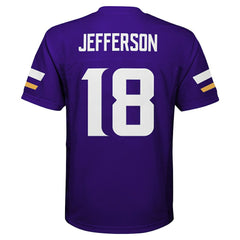 Justin Jefferson Minnesota Vikings Preschool Replica Player Jersey Purple - NFL