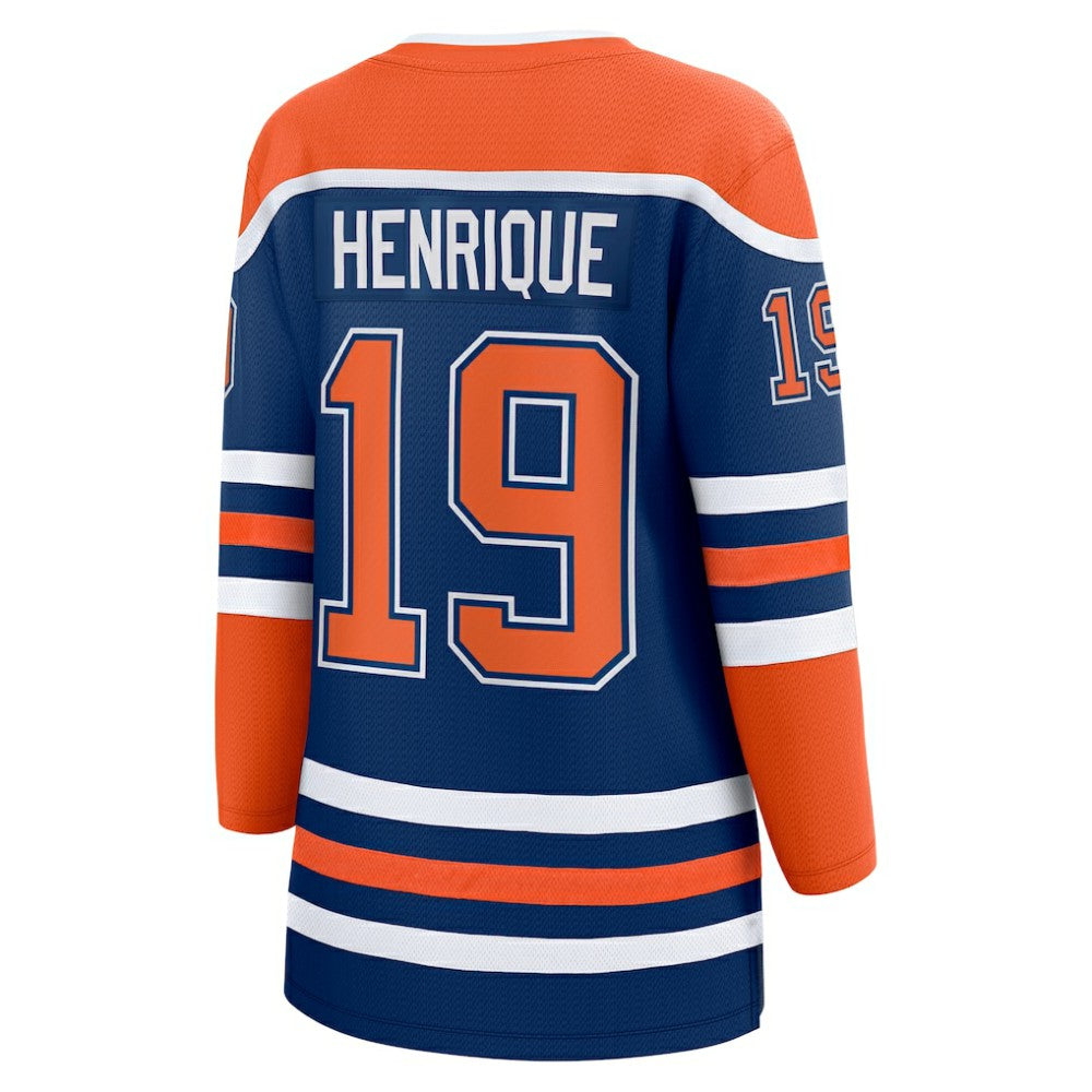 Adam Henrique Edmonton Oilers Fanatics Women's Home Breakaway Player Jersey - Royal | NHL Jerseys
