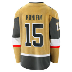 Noah Hanifin Vegas Golden Knights Fanatics Home Breakaway Jersey Gold