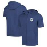 Seattle Mariners Levelwear Recruit Short Sleeve Full-Zip Hoodie Online