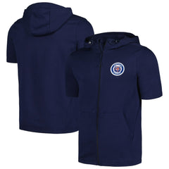 Detroit Tigers Levelwear Recruit Short Sleeve Full-Zip Hoodie Sale