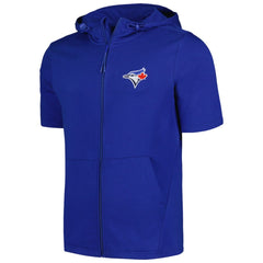 Toronto Blue Jays Levelwear Recruit Short Sleeve Full-Zip Hoodie Near Me