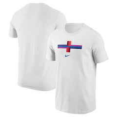Nike England National Team Localized Core Cotton T-Shirts - White