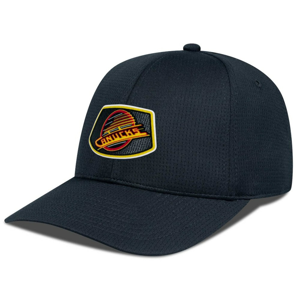 Vancouver Canucks - Levelwear Retro Skylight Zephyr Adjustable Hat Black