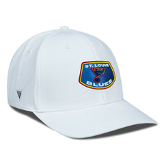 St. Louis Blues - Levelwear Retro Skylight Rise Flex Hat White
