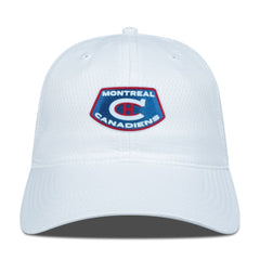 Montreal Canadiens - Levelwear Retro Skylight Matrix Adjustable Hat White