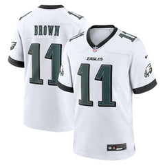 A.J. Brown Philadelphia Eagles White Game Jersey White - Nike