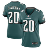 Brian Dawkins Philadelphia Eagles Women's Retired Player Game Jersey Midnight Green - Nike