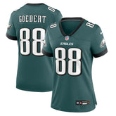 Dallas Goedert Philadelphia Eagles Women's Team Game Jersey Midnight Green - Nike