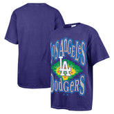 Los Angeles Dodgers '47 Women's Flashing Lights Boyfriend T-Shirt Clearance