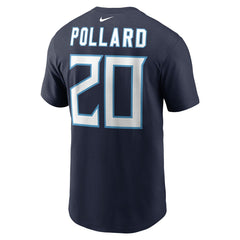 Tony Pollard Tennessee Titans Player Name & Number T-Shirt Navy - Nike
