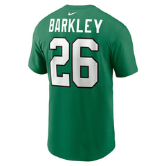 Saquon Barkley Philadelphia Eagles Player Name & Number T-Shirt Kelly Green - Nike