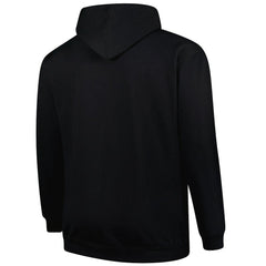 Carolina Panthers Big & Tall Pop Pullover Hoodie Black - Fanatics