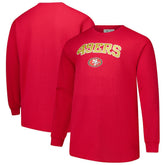 San Francisco 49ers Big & Tall Thermal Long Sleeve T-Shirt Scarlet - Fanatics