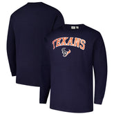 Houston Texans Big & Tall Thermal Long Sleeve T-Shirt Navy - Fanatics