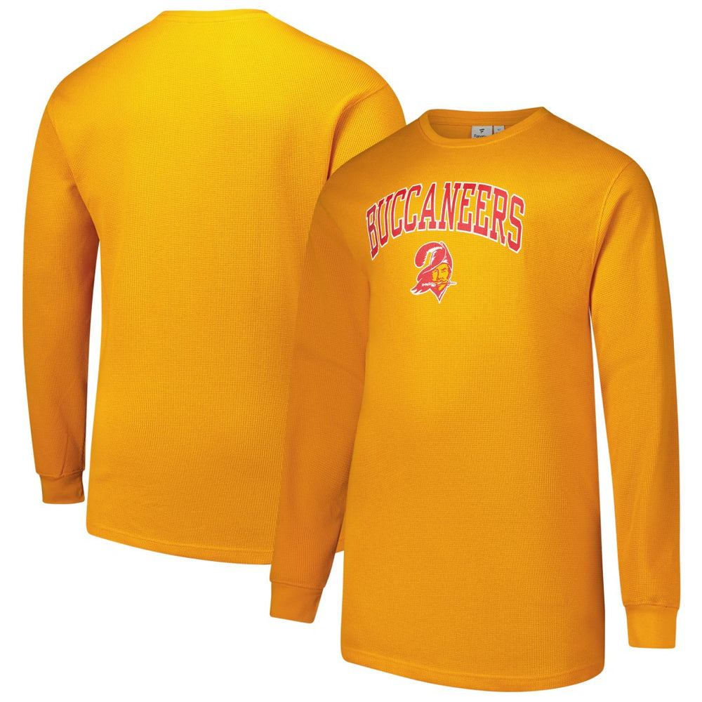 Tampa Bay Buccaneers Big & Tall Throwback Thermal Long Sleeve T-Shirt Orange - Fanatics