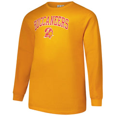 Tampa Bay Buccaneers Big & Tall Throwback Thermal Long Sleeve T-Shirt Orange - Fanatics