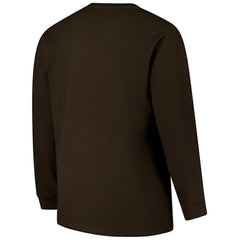 Cleveland Browns Big & Tall Throwback Thermal Long Sleeve T-Shirt Brown - Fanatics