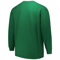New York Jets Big & Tall Throwback Thermal Long Sleeve T-Shirt Kelly Green - Fanatics