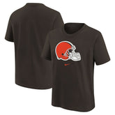 Cleveland Browns Youth Logo T-Shirt Brown - Nike