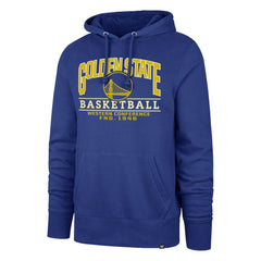 47 brand - Golden State Warriors '47 Big & Tall Good Call Headline Pullover Hoodie - Royal