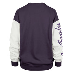 47 brand - Los Angeles Lakers '47 Women's Plus Size Oversized Rise Andie Pullover Sweatshirt - Purple