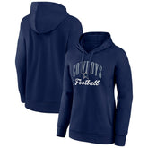 Dallas Cowboys Women's Victory Script Pullover Hoodie Navy - NFL