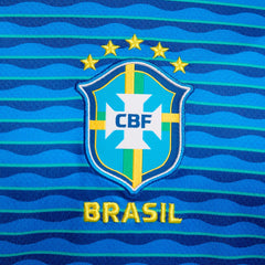 Nike Neymar Jr. Brazil National Team Women's 2024 Away Stadium Replica Player Jerseys – Blue