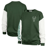 47 brand - Milwaukee Bucks '47 Women's Rise Andie Oversized Pullover Sweatshirt - Hunter Green