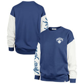 47 brand - New York Knicks '47 Women's Rise Andie Oversized Pullover Sweatshirt - Blue