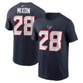 Joe Mixon Houston Texans Player Name & Number T-Shirt Navy - Nike