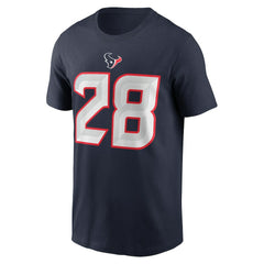 Joe Mixon Houston Texans Player Name & Number T-Shirt Navy - Nike
