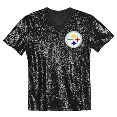 T.J. Watt Pittsburgh Steelers Women's Player Name & Number V-Neck Fashion Jersey Black - NFL