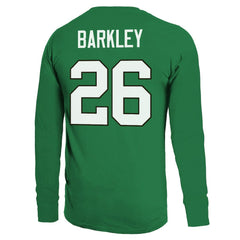 Saquon Barkley Philadelphia Eagles Majestic Threads Name & Number Long Sleeve T-Shirt Kelly Green - NFL