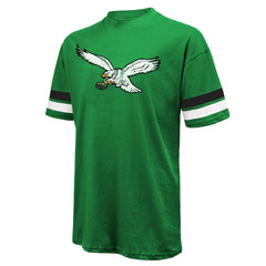 Saquon Barkley Philadelphia Eagles Majestic Threads Name & Number Oversized T-Shirt Kelly Green - NFL
