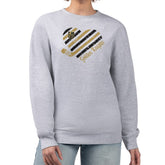 Vegas Golden Knights G-III 4Her by Carl Banks Women's Heart Graphic Pullover Sweatshirt Heather Gray