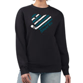 San Jose Sharks - G-III 4Her by Carl Banks Women's Heart Graphic Pullover Sweatshirt Black