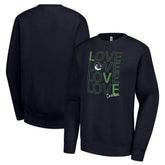 Vancouver Canucks - G-III 4Her by Carl Banks Women's Lots Of Love Team Logo Graphic Pullover Sweatshirt Navy