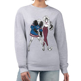 Colorado Avalanche - G-III 4Her by Carl Banks Women's Hockey Girls Team Graphic Fleece Pullover Sweatshirt Heather Gray