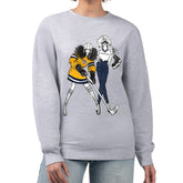 Nashville Predators - G-III 4Her by Carl Banks Women's Hockey Girls Team Graphic Fleece Pullover Sweatshirt Heather Gray