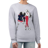Washington Capitals G-III 4Her by Carl Banks Women's Hockey Girls Team Graphic Fleece Pullover Sweatshirt Heather Gray