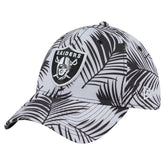 Las Vegas Raiders New Era Palms 39THIRTY Flex Hat Gray - NFL